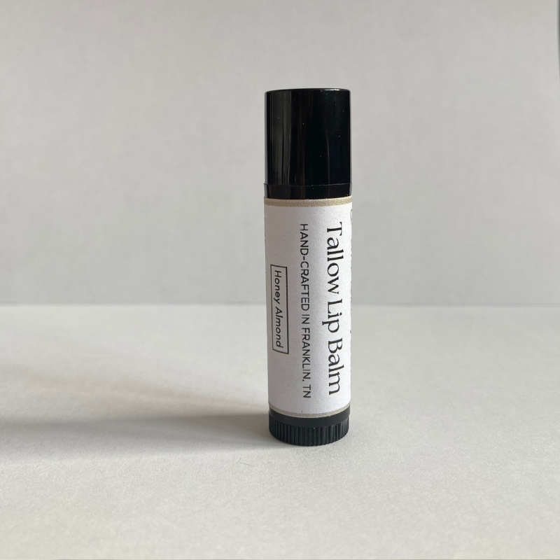 Tallow Lip Balm - Honey Almond