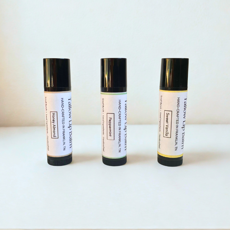 Tallow Lip Balm Trio