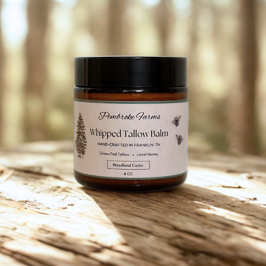 Whipped Tallow Balm - Woodland Cedar