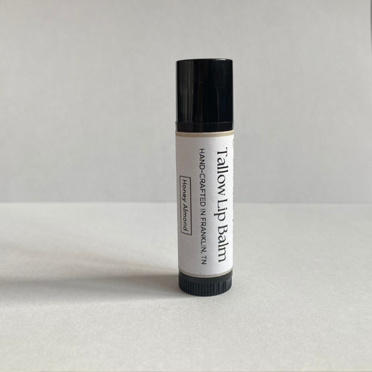 Tallow Lip Balm - Honey Almond